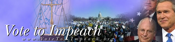 Vote to Impeach Bush
